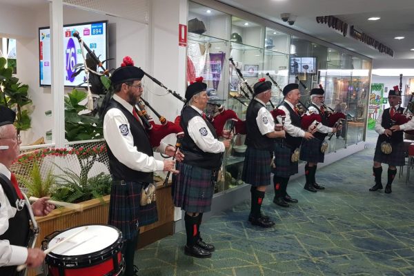 ANZAC Day 2021 Bagpipe band