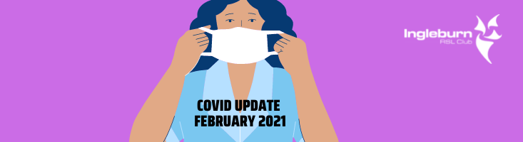 Covid Updates Graphic February 2021